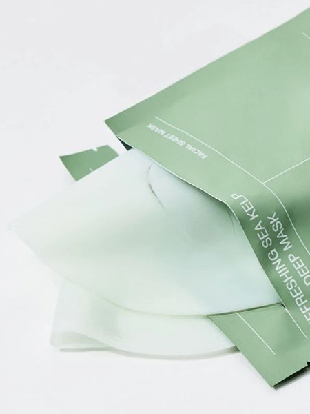 Освіжаюча гідрогелева маска з екстрактом водоростей Biodance Refreshing Sea Kelp Real Deep Mask BIO04 фото