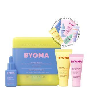 Набір для зволоження шкіри обличчя Byoma Hydrated Starter Kit  BM02 фото