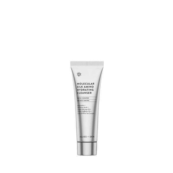Очищуючий засіб для обличчя Allies of Skin Molecular Silk Amino Hydrating Cleanser  AOS01 фото