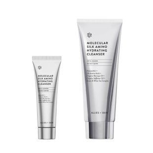 Очищуючий засіб для обличчя Allies of Skin Molecular Silk Amino Hydrating Cleanser  AOS02 фото
