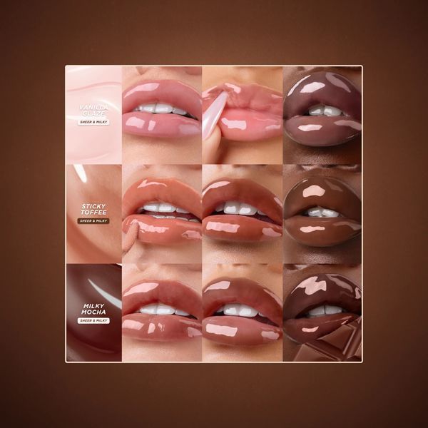 Олія для губ у секретному відтінку Gisou Honey Infused Lip Oil Secret Shade GS78 фото