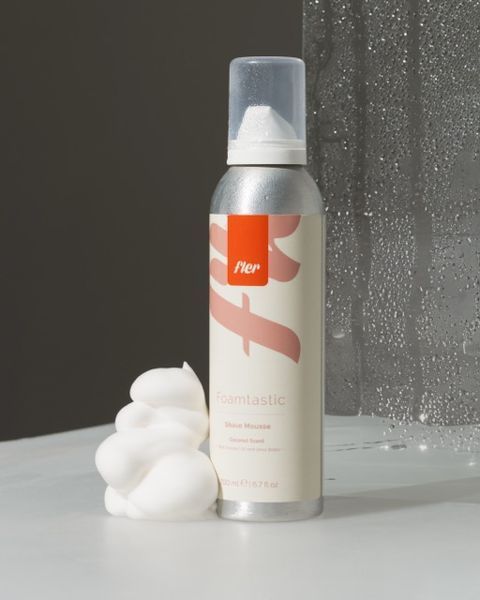Мус для гоління з кокосовою олією Fler Foamtastic Shave Mousee Coconut Scent FLR12 фото