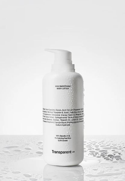 Розгладжуючий лосьйон для тіла з AHA-кислотами Transparent Lab AHA Smoothing Body Lotion TL27 фото