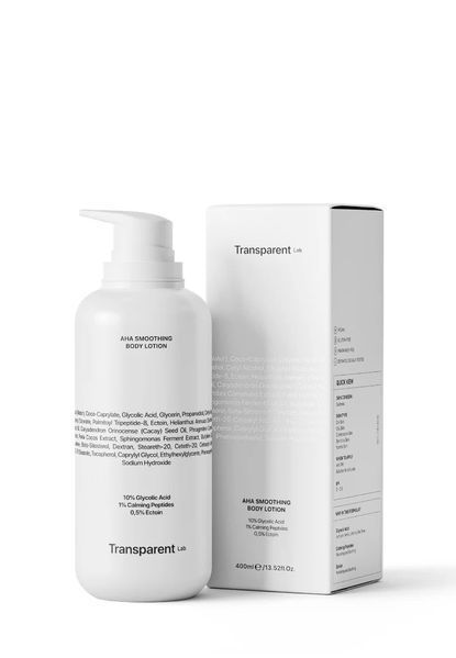 Розгладжуючий лосьйон для тіла з AHA-кислотами Transparent Lab AHA Smoothing Body Lotion TL27 фото