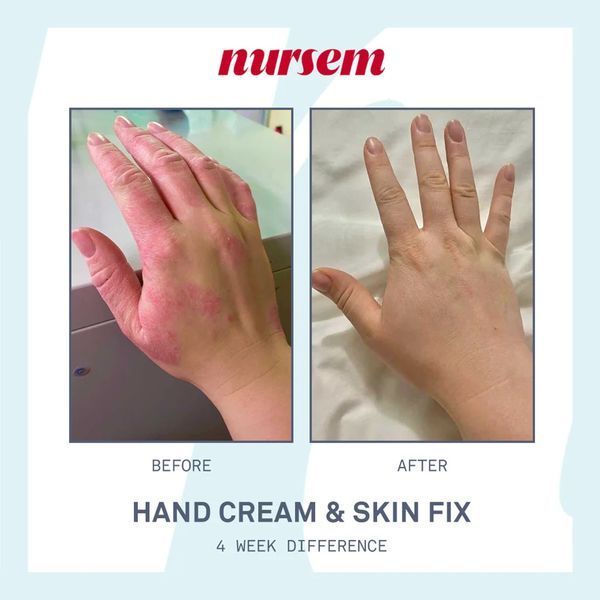 Зволожуючий крем для рук без запаху Nursem Caring Hand Cream Unfragranced NR02 фото